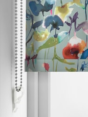 Voyage Pacific Blue Blackout Jayin Made to Measure Roller Blind - Image 5 of 6