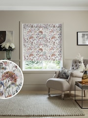 Voyage Dusk Red Blackout Country Hedgerow Made to Measure Roller Blind - Image 1 of 6