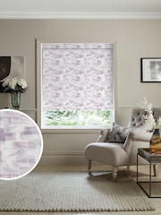 Voyage Berry Purple Blackout Salinas Made to Measure Roller Blind - Image 1 of 6