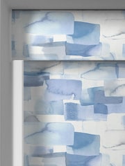 Voyage Bluebell Blue Blackout Salinas Made to Measure Roller Blind - Image 4 of 6