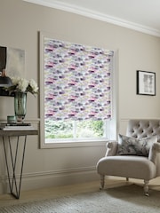 Voyage Summer Purple Blackout Kampala Made to Measure Roller Blind - Image 2 of 6