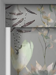 Voyage Dawn Grey Blackout Oceania Made to Measure Roller Blind - Image 4 of 6