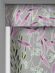 Voyage Dahlia Grey Blackout Masina Made to Measure Roller Blind - Image 4 of 6