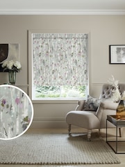 Voyage Peony Purple Blackout Hoppa Made to Measure Roller Blind - Image 1 of 6