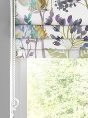 Voyage Sky Blue Country Hedgerow Made to Measure Roman Blind - Image 2 of 6