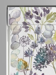 Voyage Sky Blue Country Hedgerow Made to Measure Roman Blind - Image 3 of 6