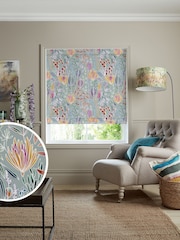 Voyage Egg Blue Masina Made to Measure Roman Blind - Image 1 of 6