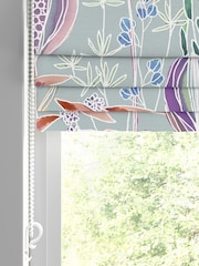 Voyage Egg Blue Masina Made to Measure Roman Blind - Image 2 of 6