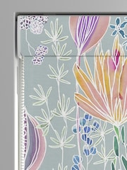 Voyage Egg Blue Masina Made to Measure Roman Blind - Image 3 of 6