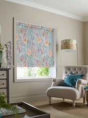 Voyage Egg Blue Masina Made to Measure Roman Blind - Image 5 of 6