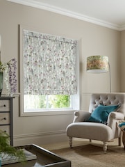 Voyage Peony Purple Hoppa Made to Measure Roman Blind - Image 5 of 6