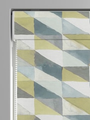 Voyage Peridot Grey Kerlaz Made to Measure Roman Blind - Image 3 of 6