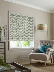 Voyage Peridot Grey Kerlaz Made to Measure Roman Blind - Image 5 of 6