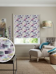 Voyage Summer Purple Kampala Made to Measure Roman Blind - Image 1 of 6