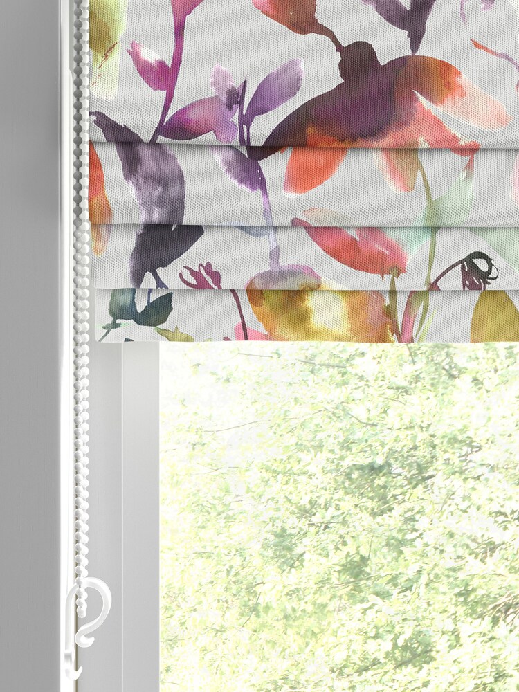 Voyage Silver Grey Jayin Made to Measure Roman Blind - Image 2 of 6