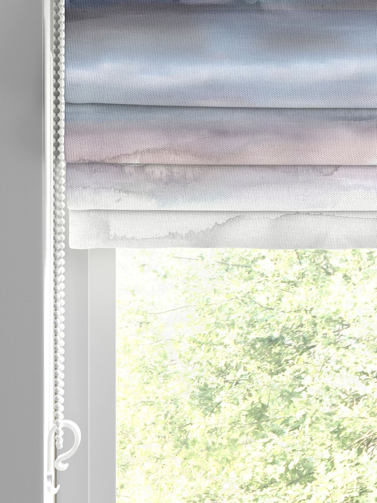 Voyage Blush Pink Jama Made to Measure Roman Blind - Image 2 of 6