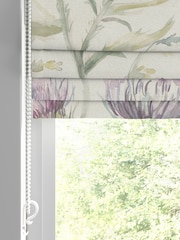 Voyage Glen Purple Thistle Made to Measure Roman Blind - Image 2 of 6