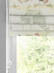 Voyage Natural Linen Henny Penny Made to Measure Roman Blind - Image 2 of 6