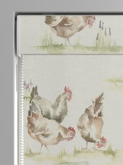 Voyage Natural Linen Henny Penny Made to Measure Roman Blind - Image 3 of 6
