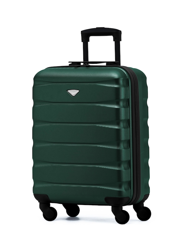 Flight Knight 55x40x20cm Ryanair Priority 4 Wheel ABS Hard Case Cabin Carry On Hand Luggage - Image 1 of 7