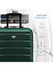 Flight Knight 55x40x20cm Ryanair Priority 4 Wheel ABS Hard Case Cabin Carry On Hand Luggage - Image 4 of 7