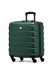 Flight Knight 56x45x25cm EasyJet Overhead 4 Wheel ABS Hard Case Cabin Carry On Hand Luggage - Image 1 of 7