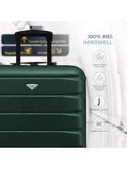 Flight Knight 56x45x25cm EasyJet Overhead 4 Wheel ABS Hard Case Cabin Carry On Hand Luggage - Image 4 of 7