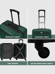 Flight Knight 56x45x25cm EasyJet Overhead 4 Wheel ABS Hard Case Cabin Carry On Hand Luggage - Image 7 of 7