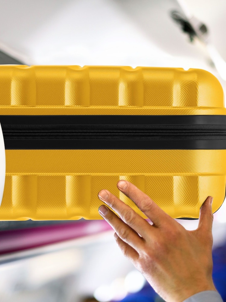Flight Knight 55x40x20cm Ryanair Priority 4 Wheel ABS Hard Case Cabin Carry On Hand Luggage - Image 5 of 7