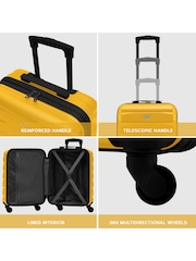 Flight Knight 55x40x20cm Ryanair Priority 4 Wheel ABS Hard Case Cabin Carry On Hand Luggage - Image 7 of 7