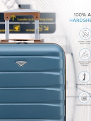 Flight Knight 55x40x20cm Ryanair Priority 4 Wheel ABS Hard Case Cabin Carry On Hand Luggage - Image 4 of 7