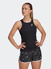 adidas Black Adult Sport Own The Run Running Tank Top - Image 1 of 7