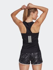 adidas Black Adult Sport Own The Run Running Tank Top - Image 3 of 7