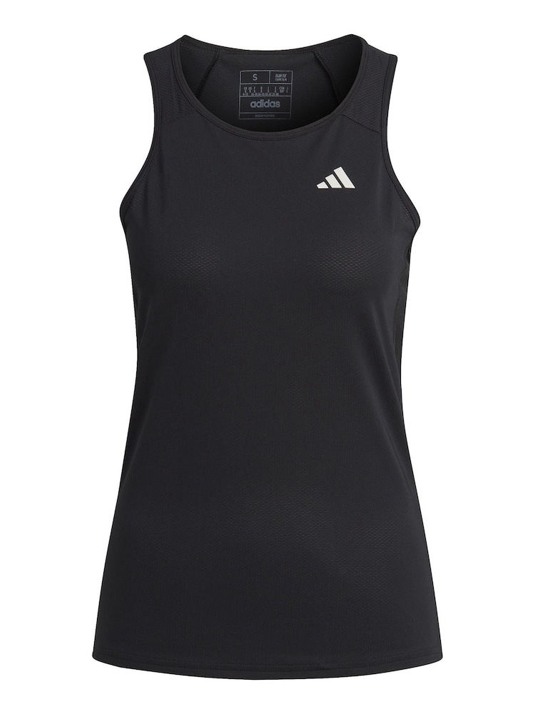 adidas Black Adult Sport Own The Run Running Tank Top - Image 7 of 7