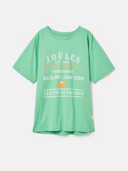 Joules Boys' Ben Green Short Sleeve T-Shirt - Image 1 of 6