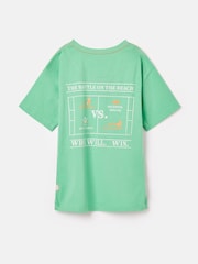 Joules Boys' Ben Green Short Sleeve T-Shirt - Image 2 of 6