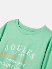 Joules Boys' Ben Green Short Sleeve T-Shirt - Image 3 of 6