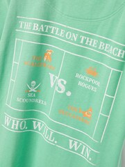 Joules Boys' Ben Green Short Sleeve T-Shirt - Image 6 of 6