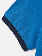 Joules Boys' Archie Blue Crab Artwork T-Shirt - Image 5 of 7