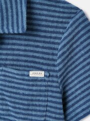 Joules Boys' Otto Blue Towelling Polo Shirt - Image 5 of 5