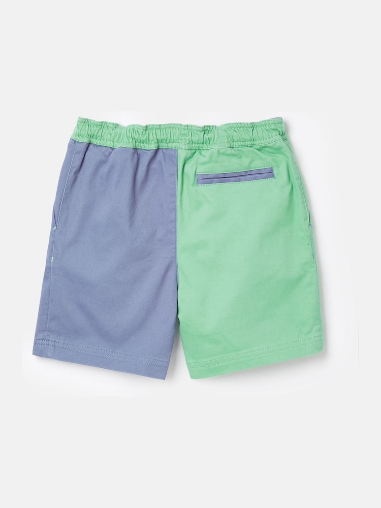 Joules Boys' Spencer Blue Relaxed Fit Chino Shorts - Image 2 of 5