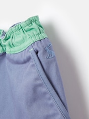 Joules Boys' Spencer Blue Relaxed Fit Chino Shorts - Image 4 of 5