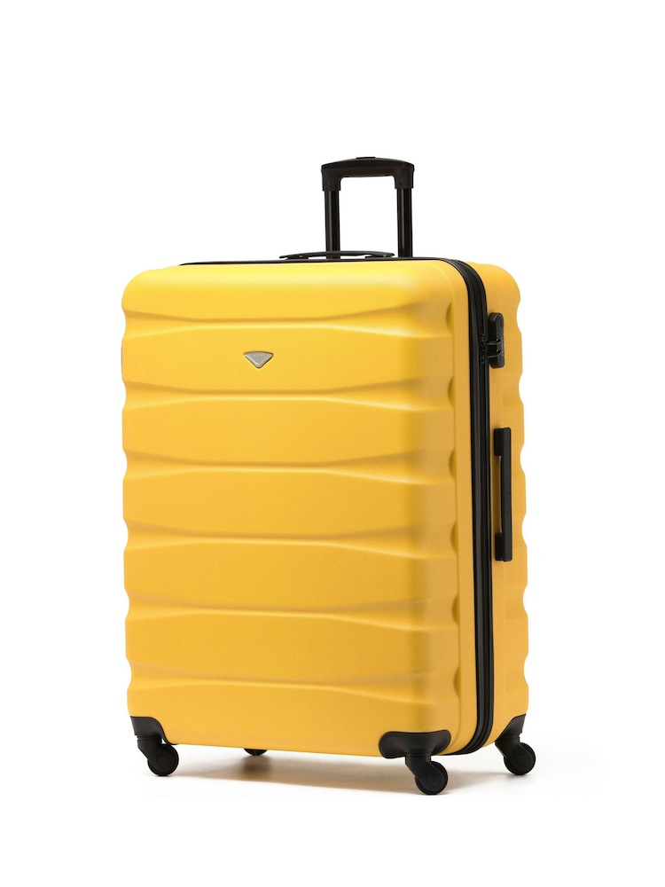 Flight Knight Large Hardcase Lightweight Check In Suitcase With 4 Wheels - Image 1 of 7