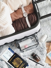 Flight Knight Large Hardcase Lightweight Check In Suitcase With 4 Wheels - Image 6 of 7