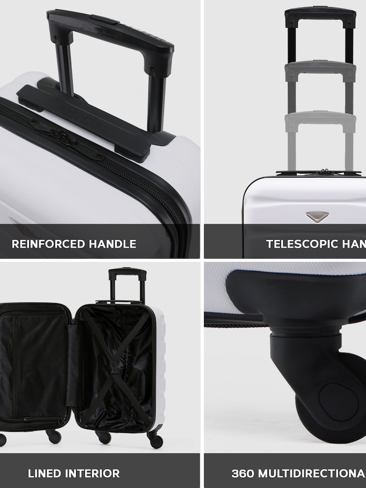 Flight Knight Large Hardcase Lightweight Check In Suitcase With 4 Wheels - Image 7 of 7