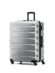 Flight Knight Large Hardcase Lightweight Check In Suitcase With 4 Wheels - Image 1 of 5