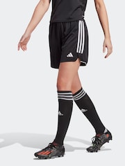adidas Black Performance Tiro 23 League Long-Length Shorts - Image 1 of 6
