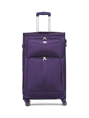 Flight Knight Large Softcase Lightweight Check In Suitcase With 4 Wheels - Image 1 of 7