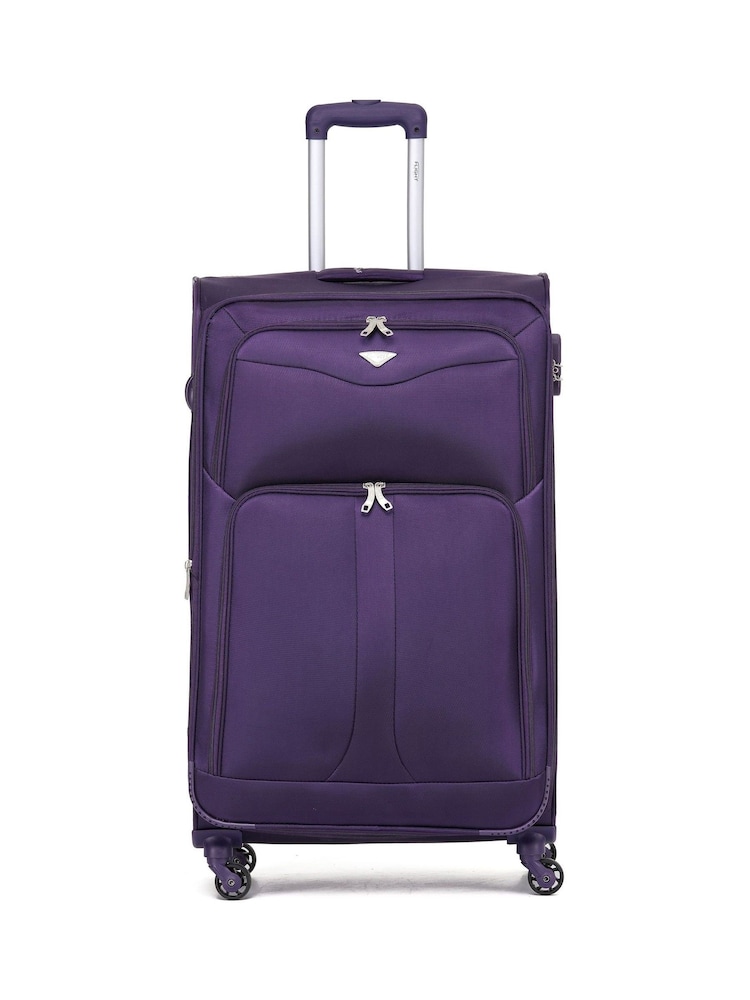 Flight Knight Large Softcase Lightweight Check In Suitcase With 4 Wheels - Image 1 of 7