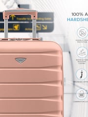 Flight Knight Ryanair Priority 4 Wheel ABS Hard Case Cabin Carry On Suitcase 55x40x20cm  Set Of 2 - Image 8 of 9